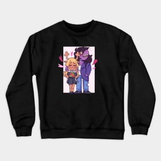 Deltarune Susie and Noelle Crewneck Sweatshirt